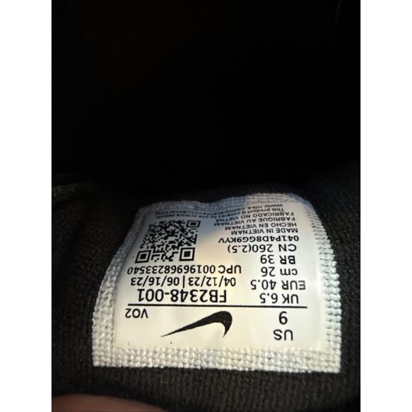 Size 9 Air Force 1 low 07 lv8 suede Black/Black/Velvet Brown New OG BOX main image 8